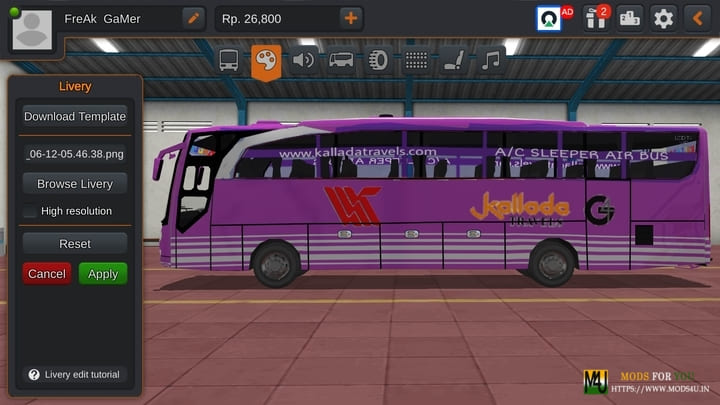 BUS ID Mods